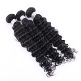 3A Real Hair Bundles Deep Curly Natural Color